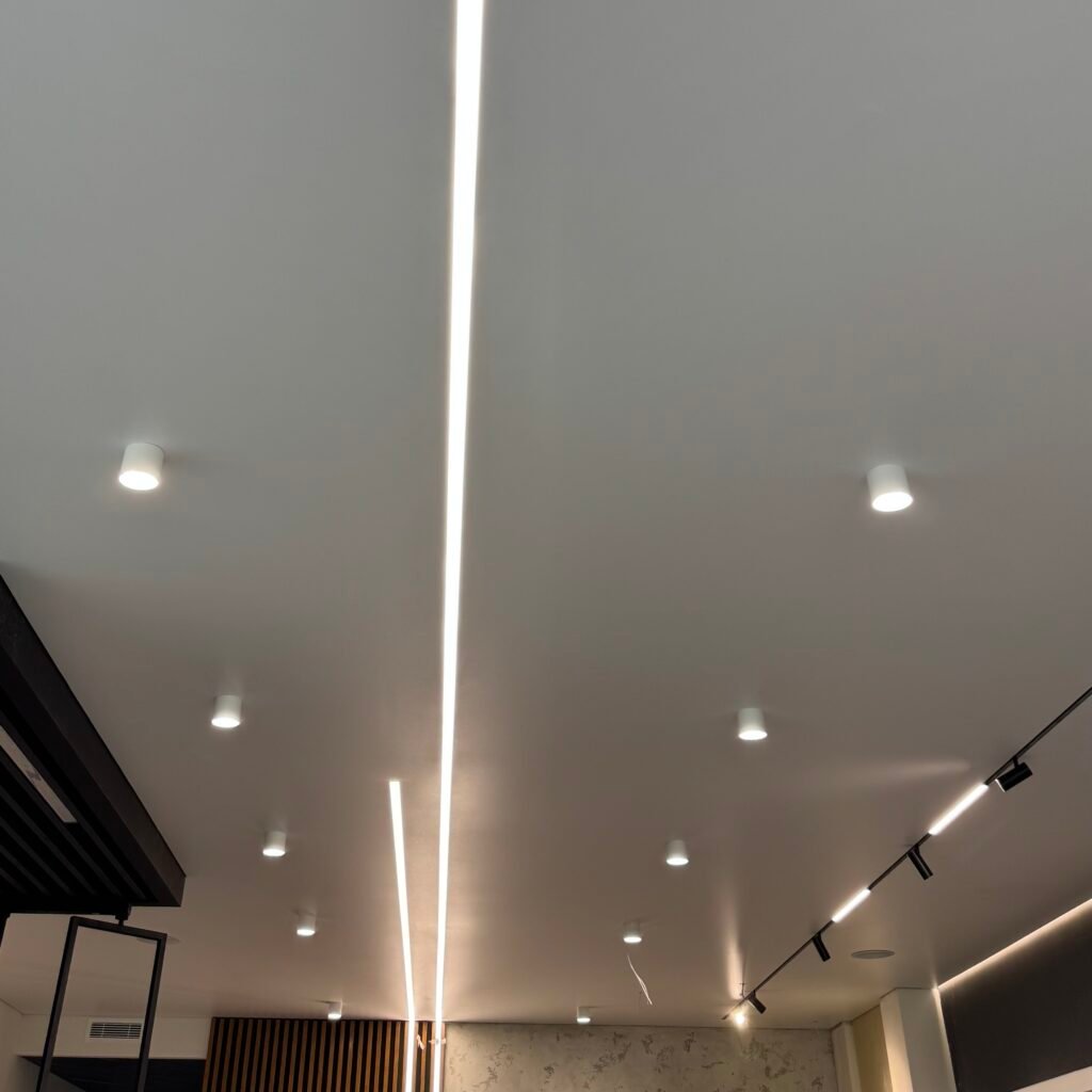 White Matte Ceiling