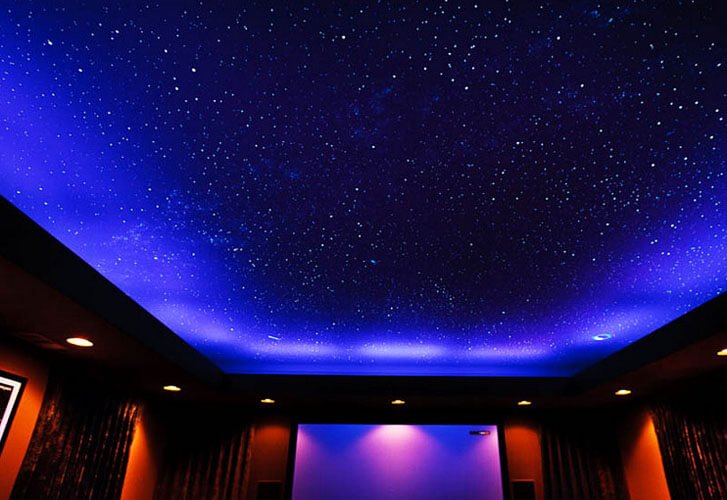 Galaxy stretch ceiling