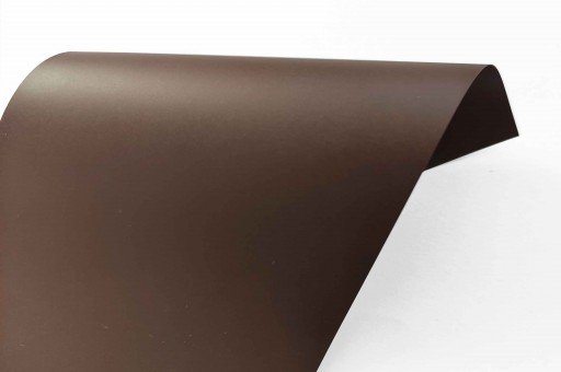 Deep brown satin stretch ceiling film